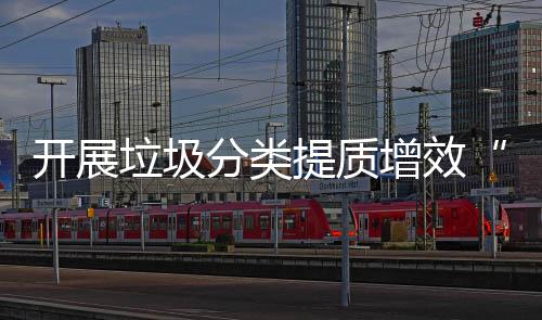 动增效提质开展垃圾项行三分类